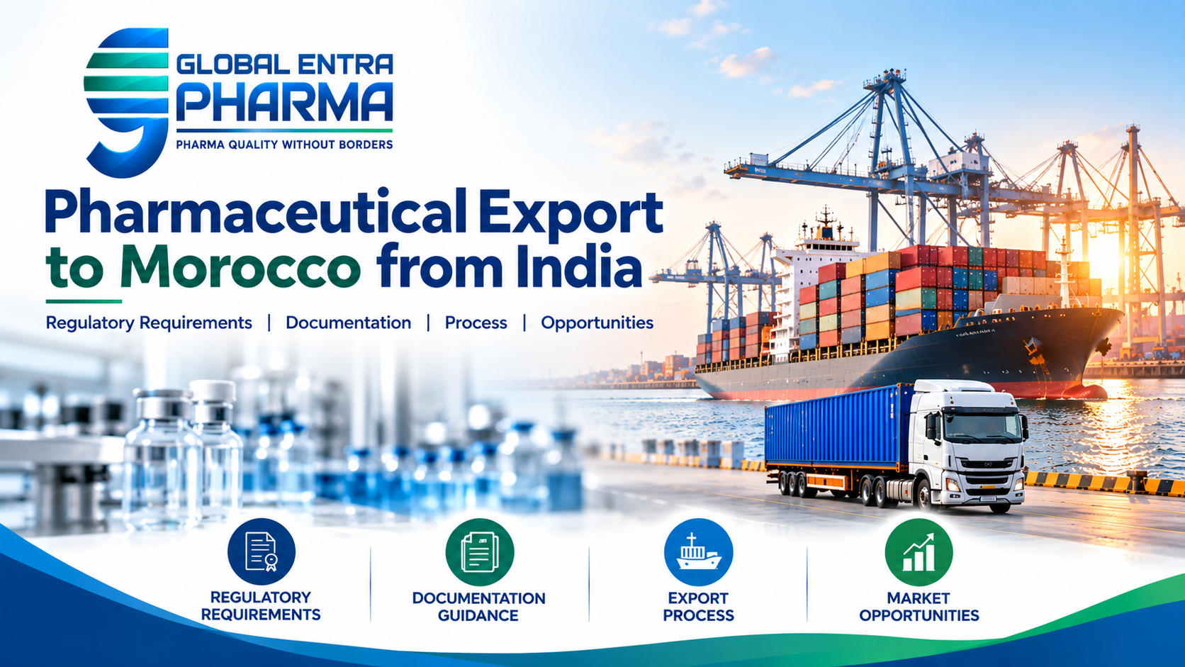 Pharmaceutical Export to Morocco from India